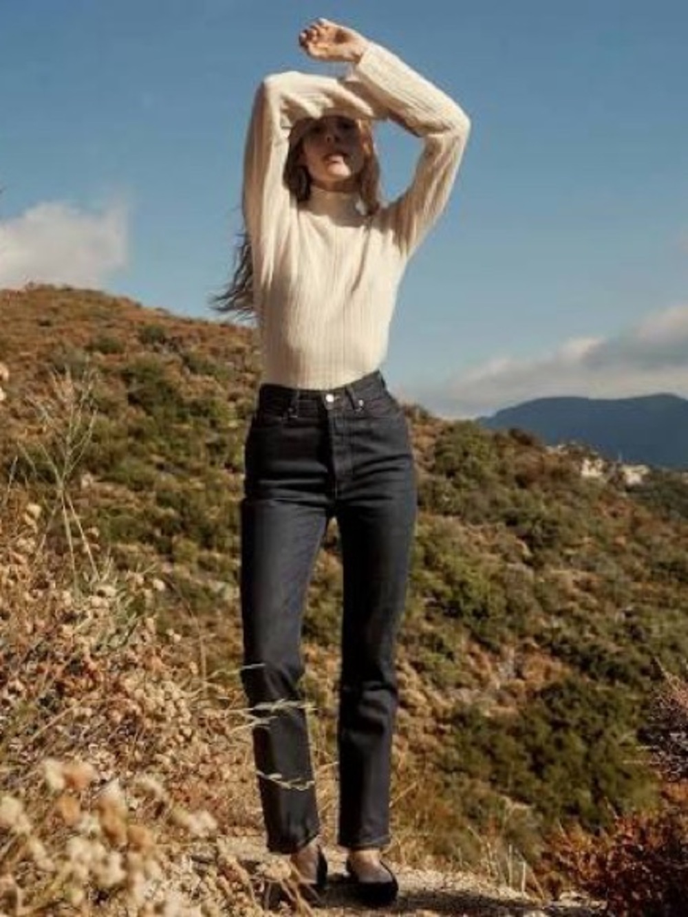 Dôen Diana jean in Rinse wash